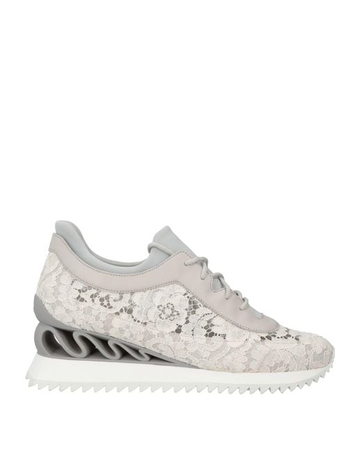 Le Silla White Trainers