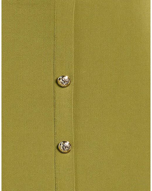 Joseph Ribkoff Green Midi Skirt Polyester, Elastane