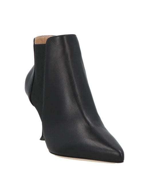 Sergio Rossi Black Ankle Boots