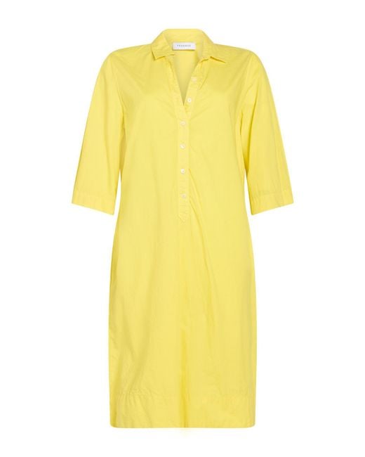 ROSSO35 Yellow Midi Dress