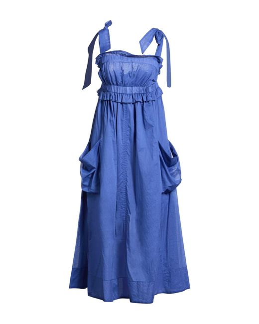 MEIMEIJ Blue Midi Dresses