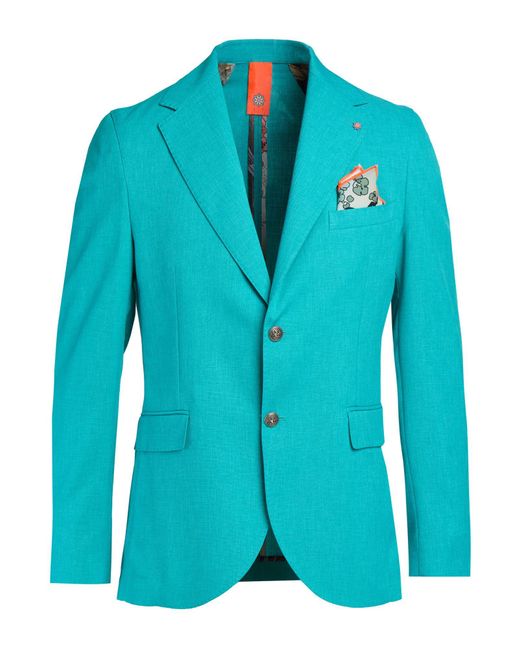 Bharnaba Blue Blazers for men