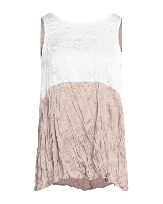 ARMANI EXCHANGE Pink Top Polyester, Elastane