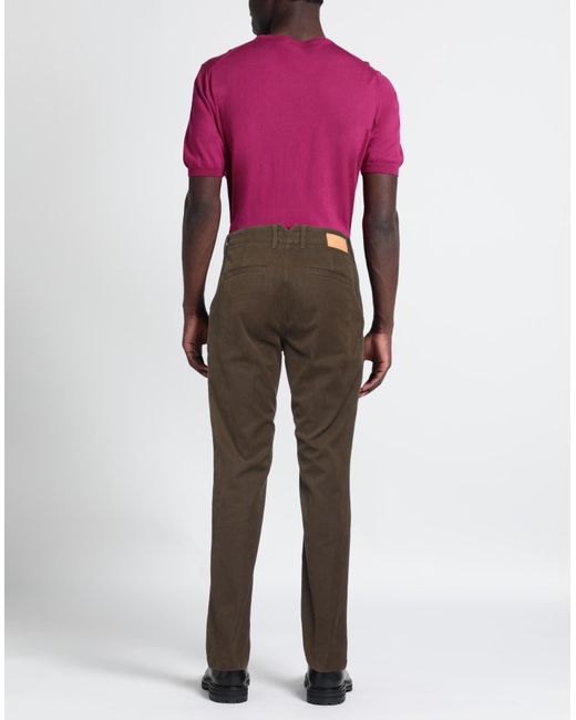 Tela Genova Brown Trouser for men