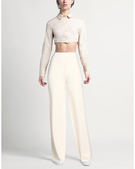 Max Mara White Trouser