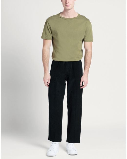 Cellar Door Blue Pants Cotton, Elastane for men
