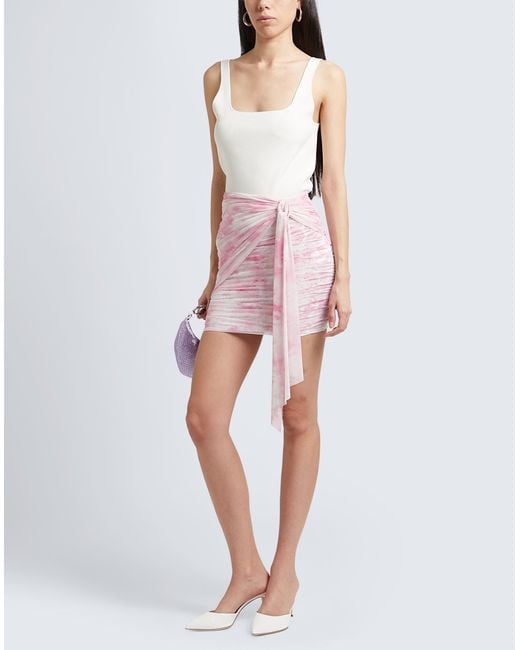 Mini-jupe MSGM en coloris Pink