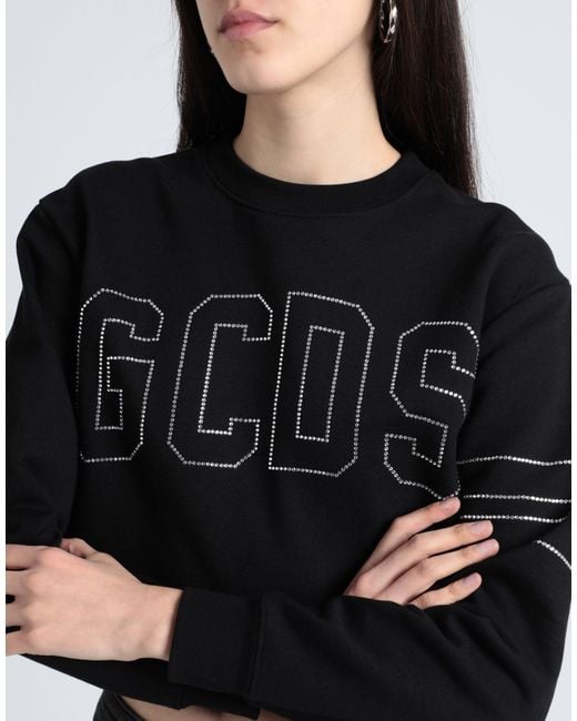 Gcds Black Sweatshirt
