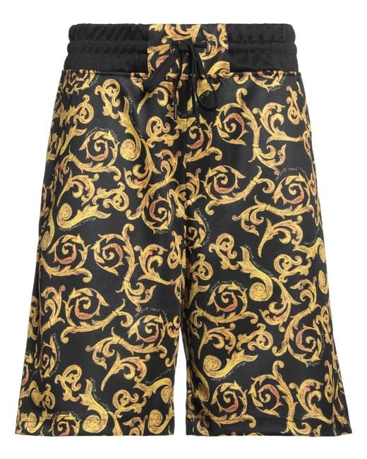 Versace Jeans Couture Yellow Shorts & Bermuda Shorts for men