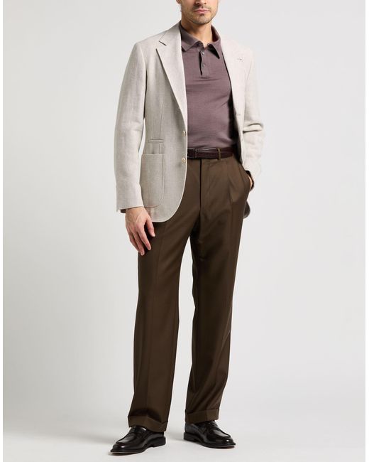 Brunello Cucinelli Blazer in Gray für Herren