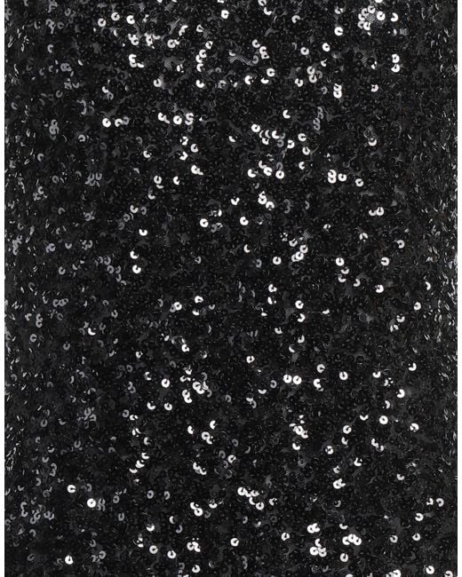 MEIMEIJ Black Mini Dress Polyester, Elastane, Cotton, Polyamide