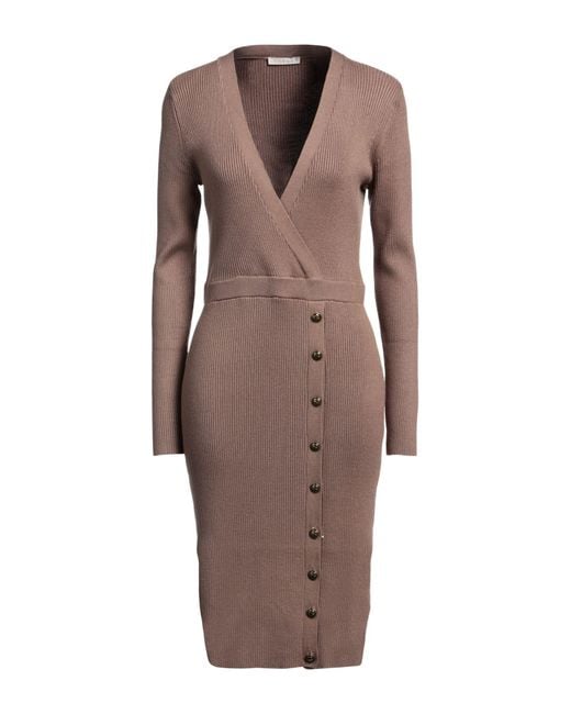 Vestito Corto di Guess in Brown