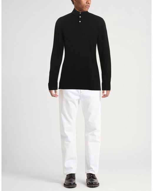 Hackett Black Polo Shirt for men