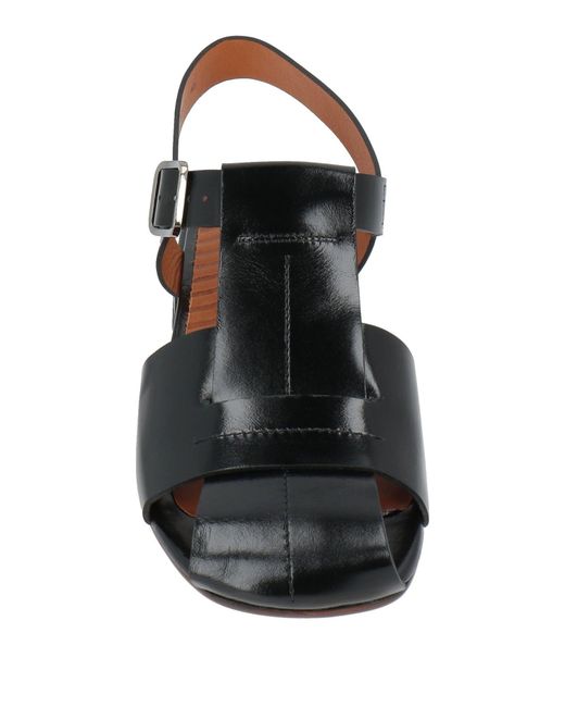 Chie Mihara Black Sandals