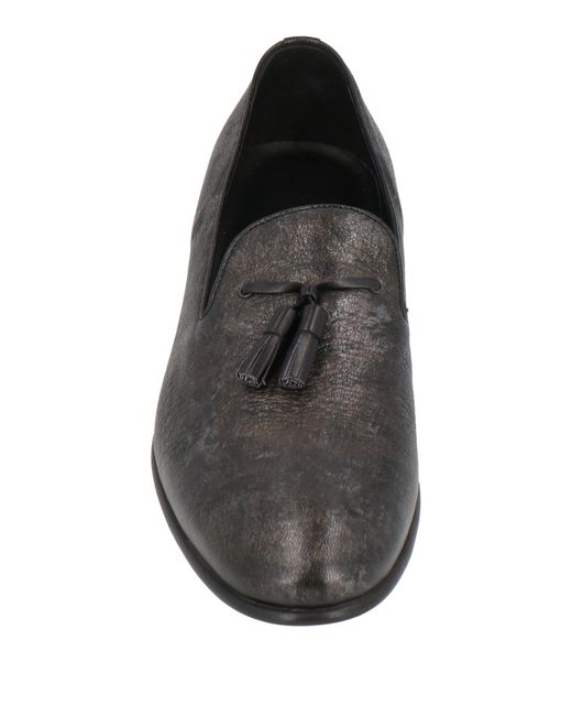 Testoni Gray Loafers for men