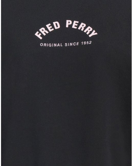 Fred Perry Black Sweatshirt
