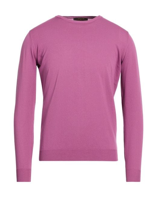 Pullover Moorer pour homme en coloris Pink