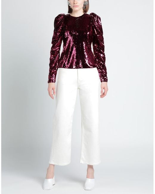 Gaelle Paris Red Top