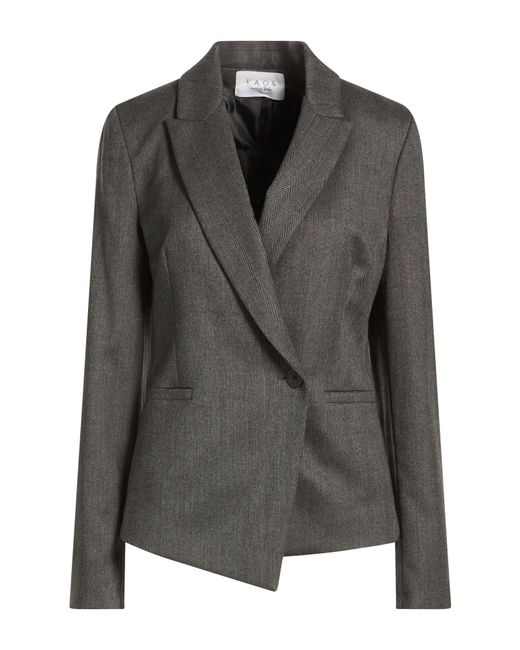 Kaos Black Blazer Polyester, Viscose, Elastane, Polyamide, Lurex