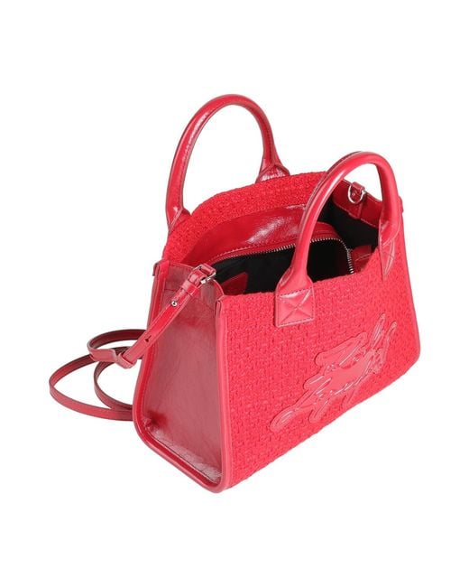 Karl Lagerfeld Red Handbag