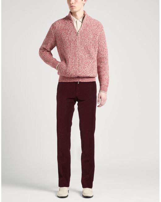 Incotex Orange Pants for men