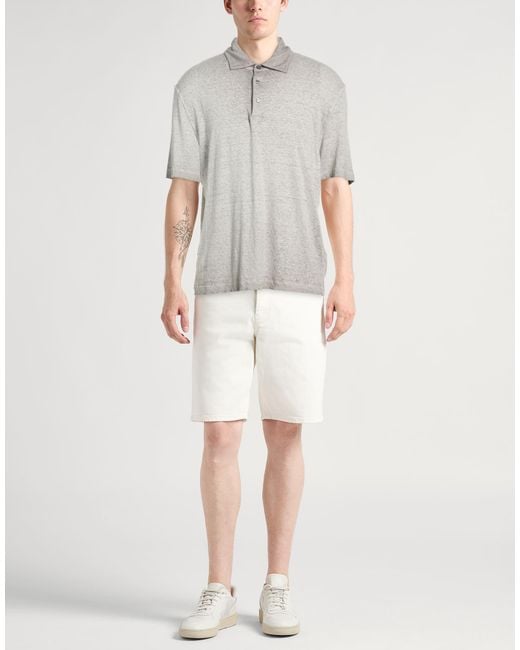 Roberto Collina White Polo Shirts for men