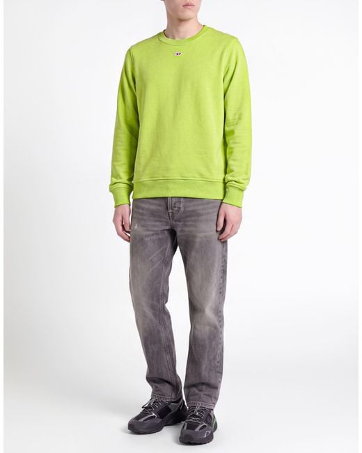 DIESEL Green Sweatshirt for men