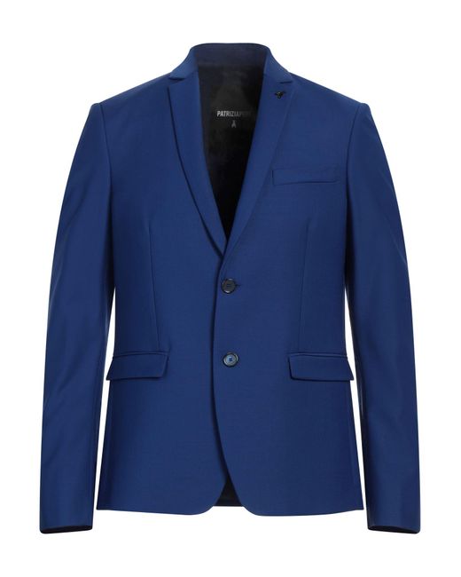 Patrizia Pepe Blue Blazer for men