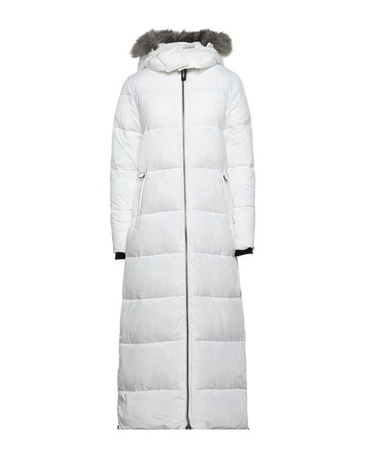 Calvin Klein Synthetic Down Jacket in White Lyst