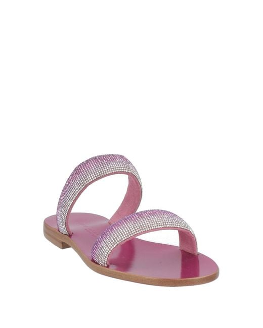 EDDICUOMO Pink Sandale