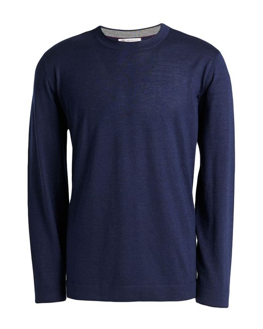 Brunello Cucinelli Blue Sweater for men