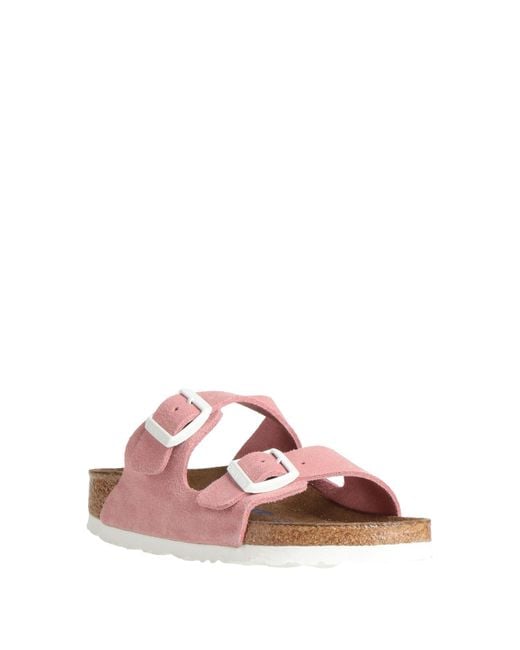 Birkenstock Pink Arizona Sandals Leather