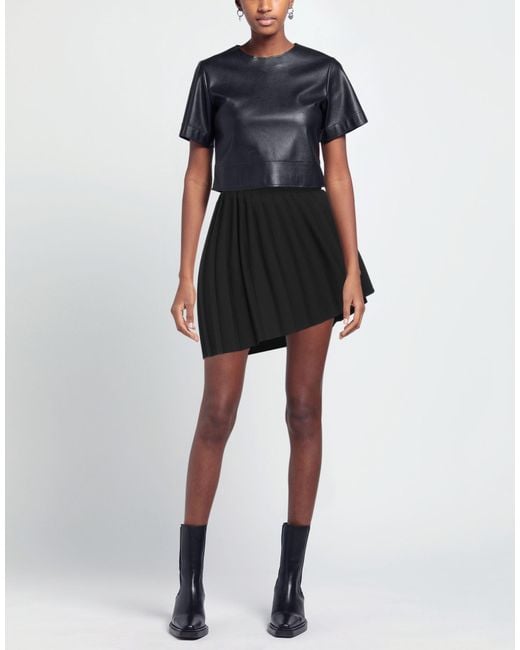 MM6 by Maison Margiela Black Mini Skirt