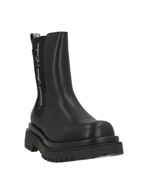 Versace Jeans Couture Black Ankle Boots