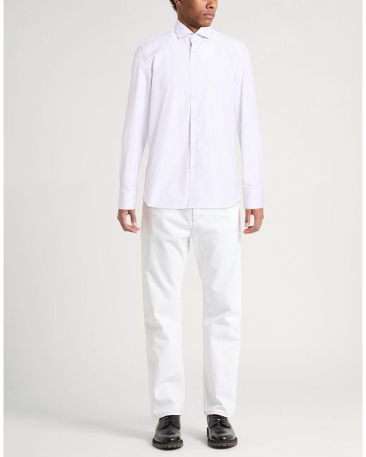 Caruso White Shirt for men