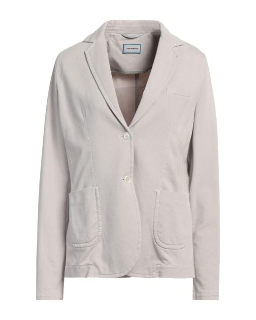 Jan Mayen Gray Blazer Polyamide, Elastane