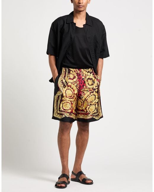 Versace Red Shorts & Bermuda Shorts for men