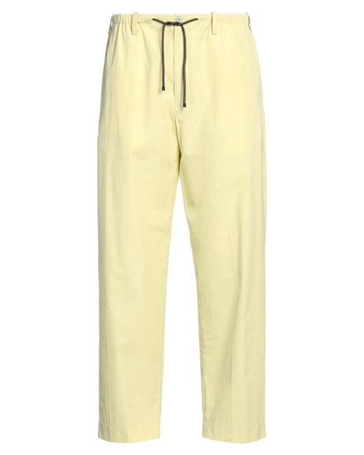 Dries Van Noten Yellow Pants for men