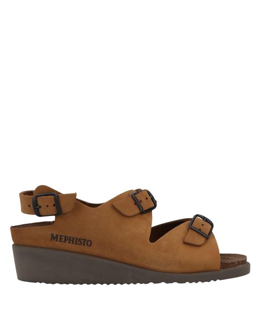 mephisto leather sandals