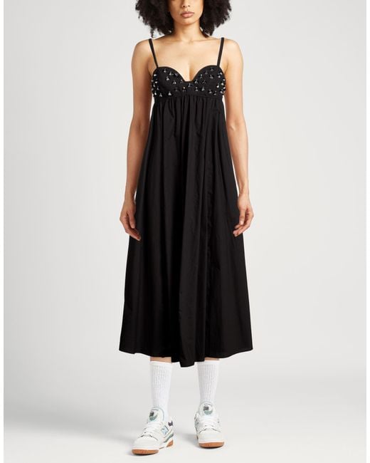 Ulla Johnson Black Maxi Dress
