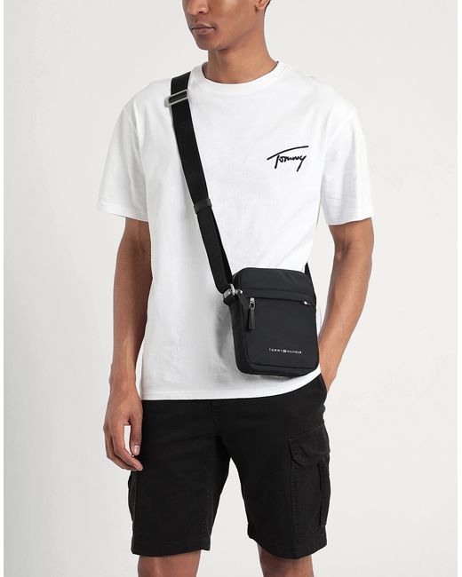 Tommy Hilfiger Black Cross-body Bag for men