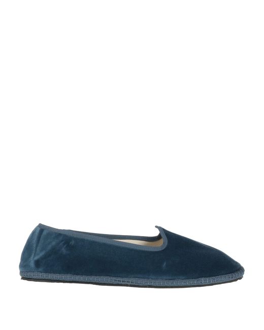 Boglioli Blue Loafers Textile Fibers for men
