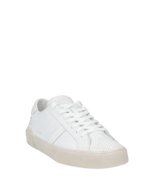 Date White Sneakers Leather