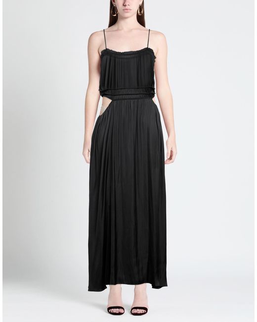 Maje Black Maxi Dress