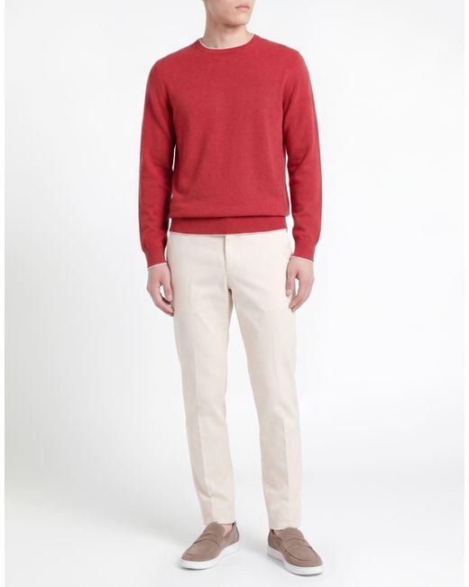 Pullover Eleventy de hombre de color Red