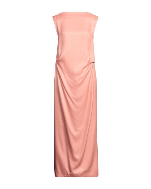 Jil Sander Pink Maxi Dress