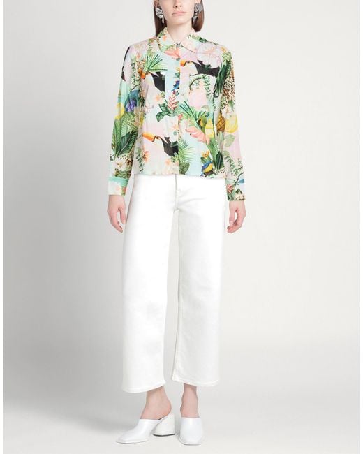 CONNOR & BLAKE Green Shirt Viscose