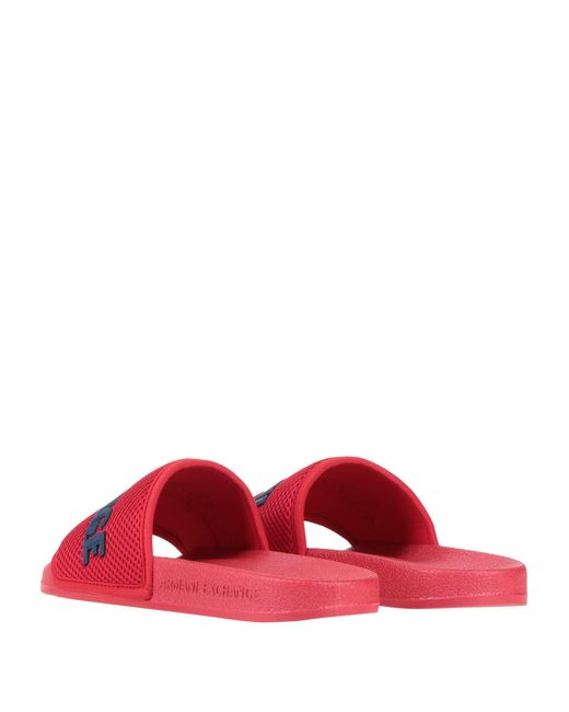 Armani Exchange Pink Sandals for men