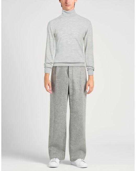 Trussardi White Light Turtleneck Wool for men