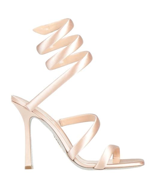 Rene Caovilla White Sandale